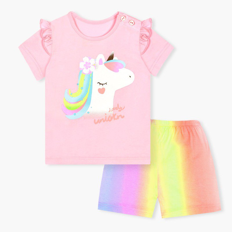 BỘ THUN COTTON HÀN QUỐC BÉ TARI BÉ GÁI