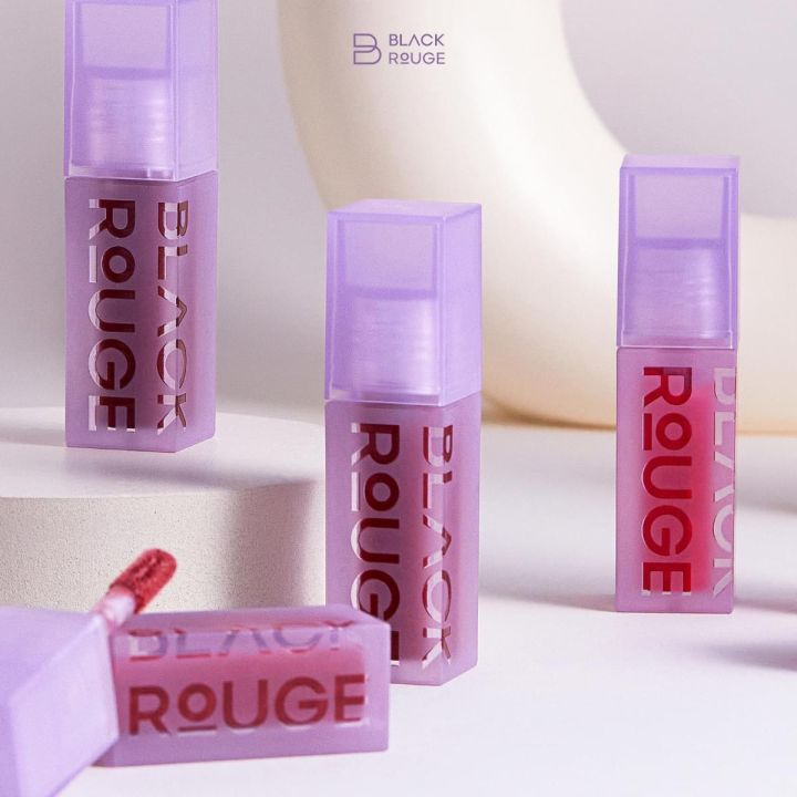 Son Kem Lì, Mịn Mượt Nhẹ Môi Black Rouge Double Layer Over Velvet 4.1g