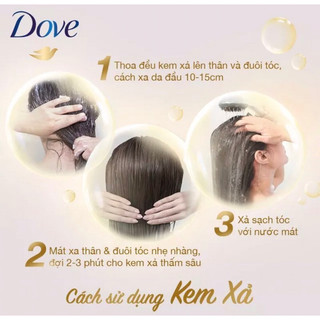 Kem xả dove 610g