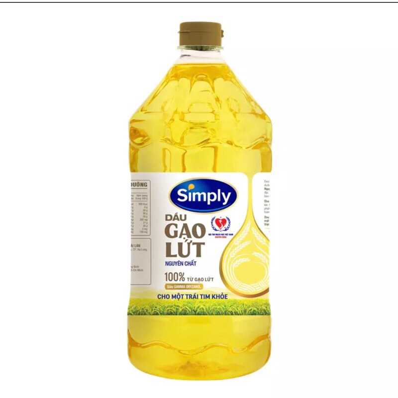 Dầu gạo Simply 2l