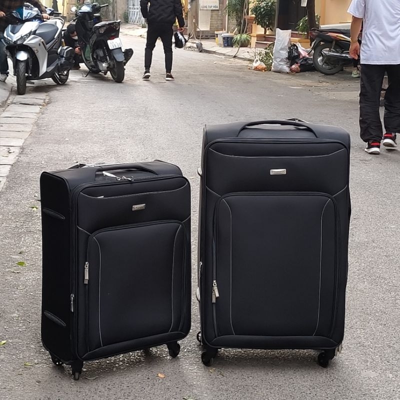 Vali vải siêu nhẹ từ 2kg chính hãng Brother 901 size 20 24 29 inch có khóa TSA liền thân vali bảo hành 5 năm