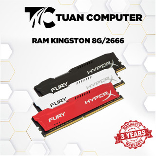 Tản nhiệt ram fury hyperx - ram ddr2, ddr3, ddr4 - chất liệu nhôm, logo chữ nổi - tặng kèm 2 miếng dán