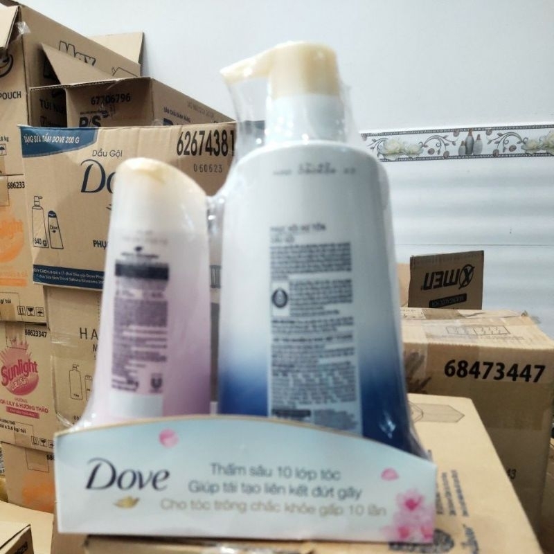 Dầu gội đầu dove 640g