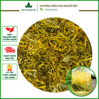Hoa kim ngân khô, vàng, đẹp 500g ( Trà kim ngân hoa sấy khô ) - Chợ Thảo Dược Việt