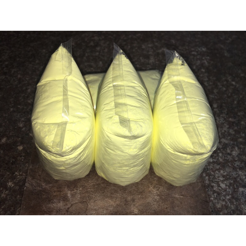500G Keo Bột Mầu Vàng. Mầu Vàng Ss Nguyên Tinh