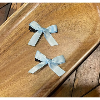 Kẹp nơ mini màu pastel siêu dễ thương