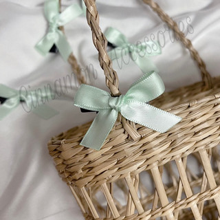 Kẹp nơ mini màu pastel siêu dễ thương