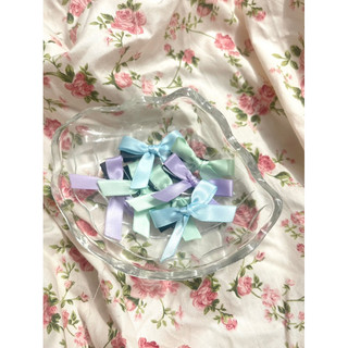 Kẹp nơ mini màu pastel siêu dễ thương