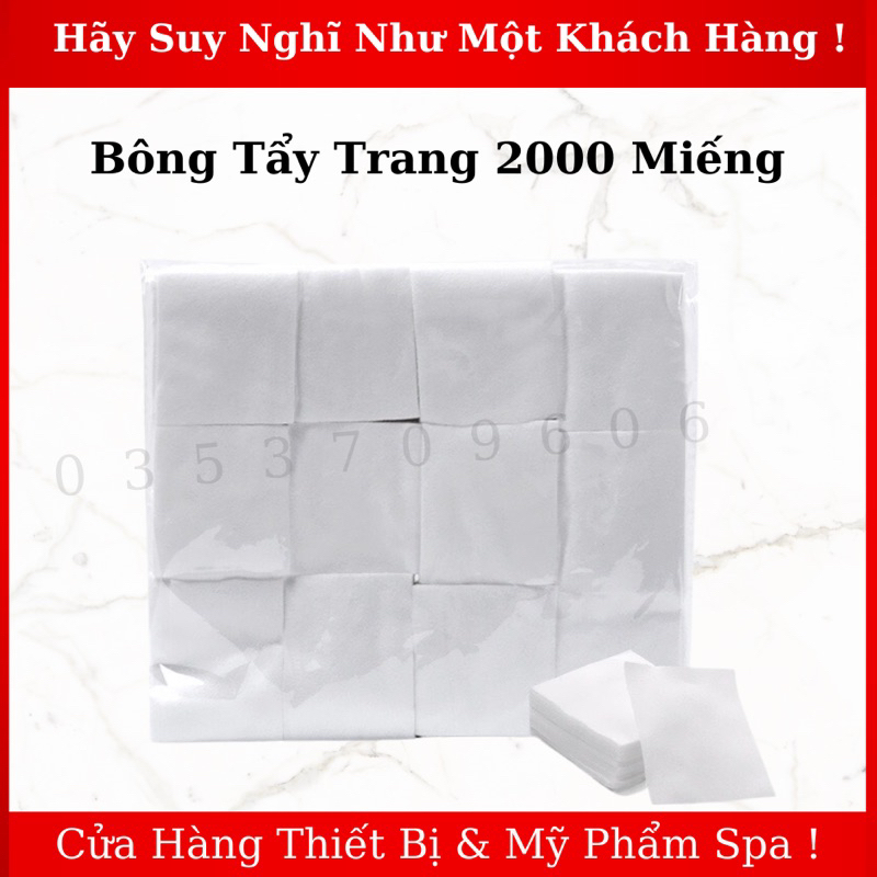 Bông Tẩy Trang Miniso 2000 miếng
