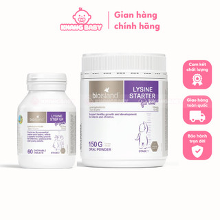 Lysine Bioisland tăng chiều cao cho bé - Shop Khang Baby