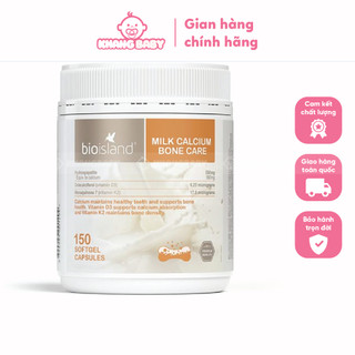 Canxi hữu cơ Bone care Bio Island Úc - Shop Khang Baby