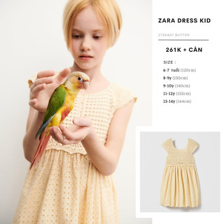 Đầm Zara bé gái | Hàng hiệu vợt sale
