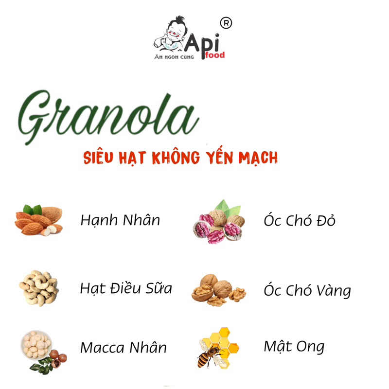 Siêu Hạt Không Yến Mạch 500gr