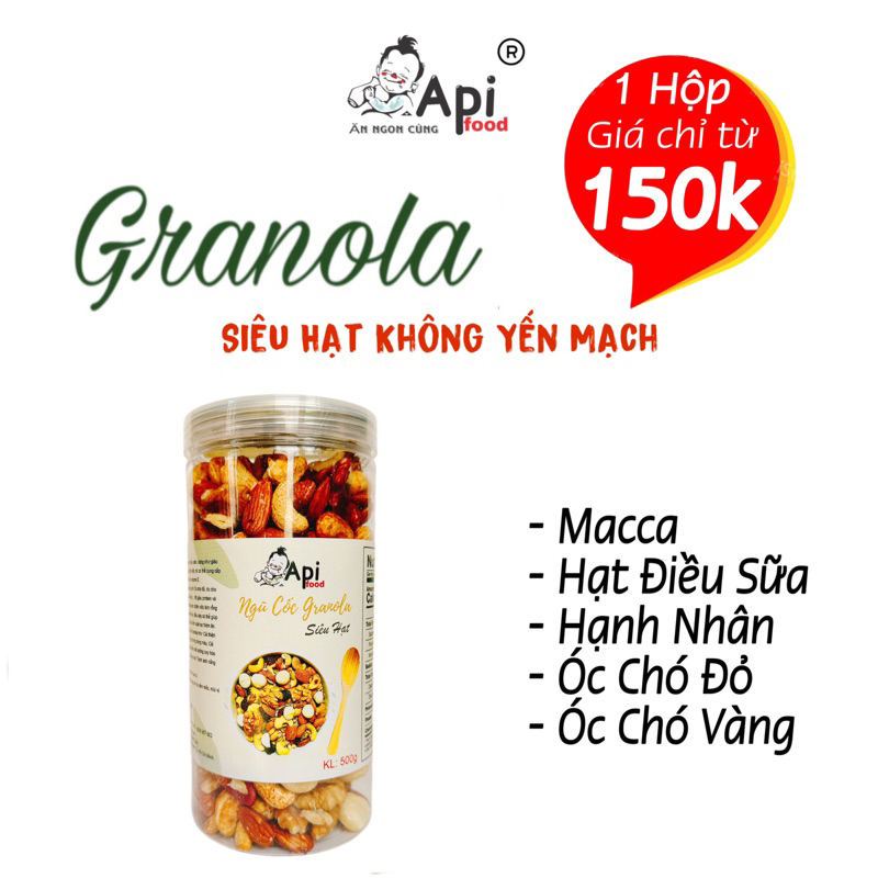 Siêu Hạt Không Yến Mạch 500gr