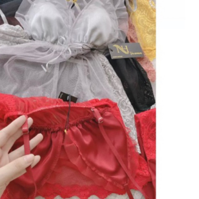 Bộ ngủ 2 dây sexy