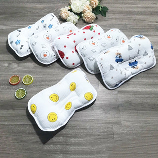 Gối trẻ em, gối gối xô cho bé sơ sinh lõm giữa sợi tre Wooji mềm mại dễ chịu