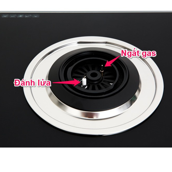 Bếp gas âm Electrolux EHG723BA Hàng trưng bày 99% Tặng Kèm DÂY NGẮT GAS TỰ ĐỘNG