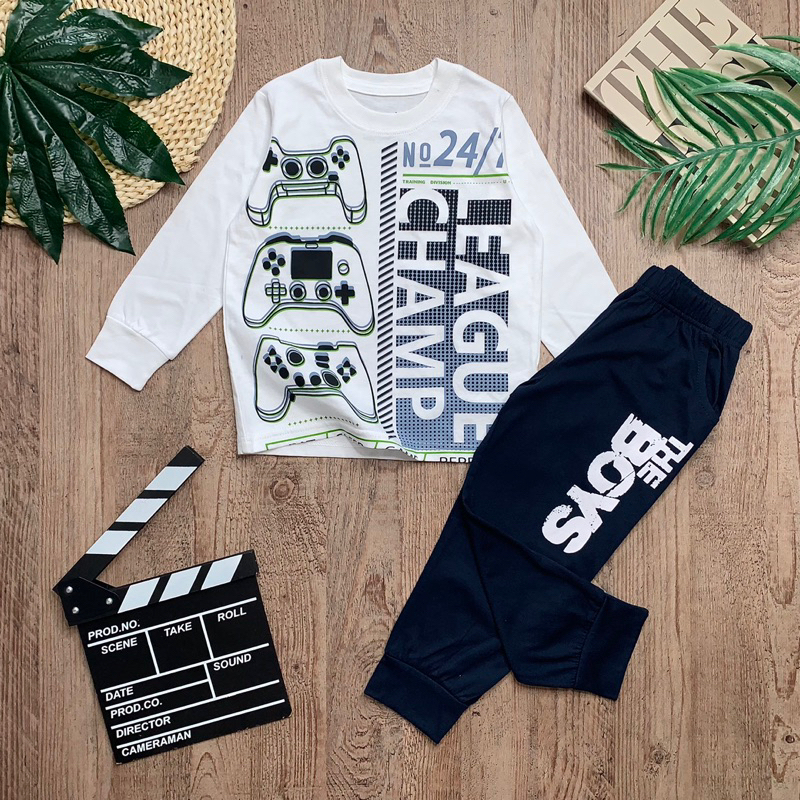 Bộ Thun Tay Dài Skite Boy