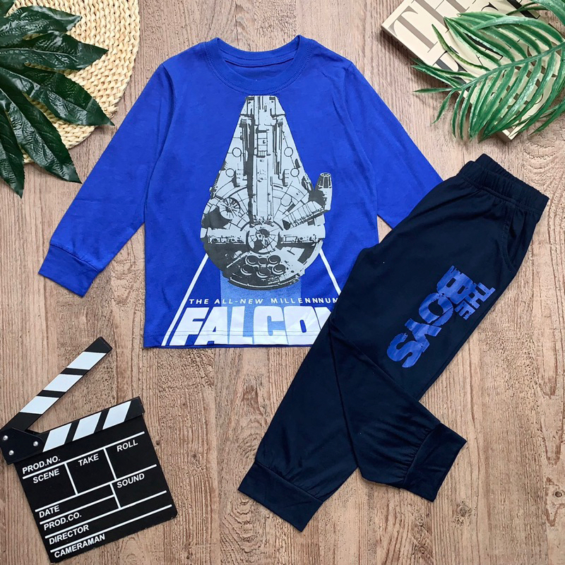 Bộ Thun Tay Dài Skite Boy