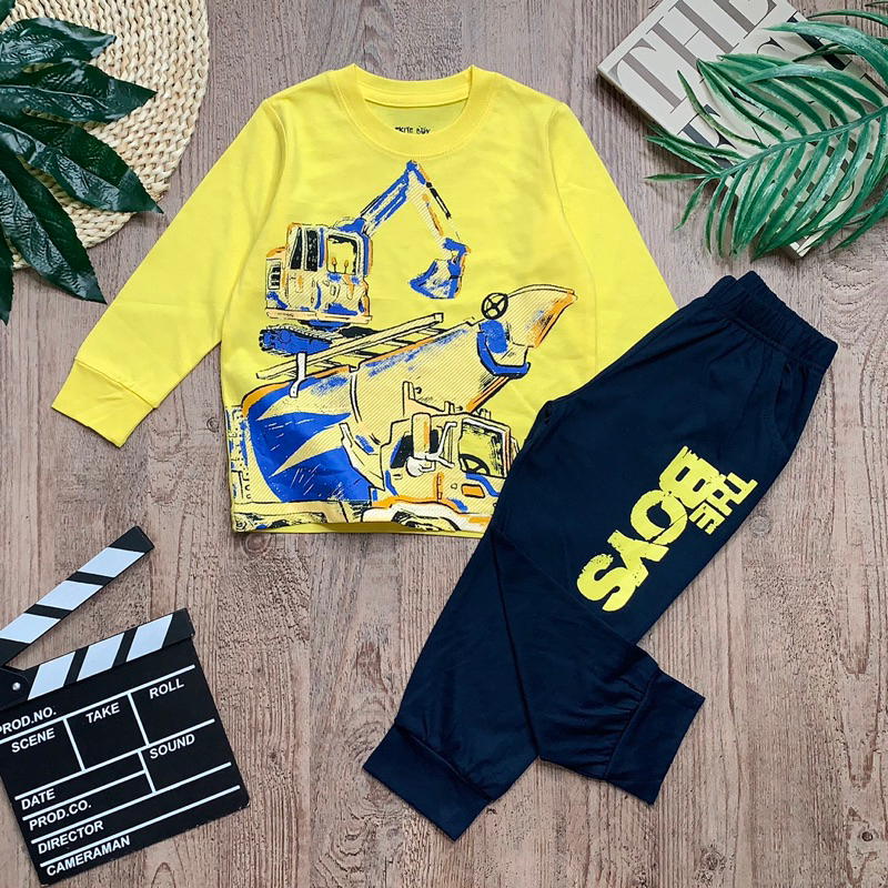 Bộ Thun Tay Dài Skite Boy