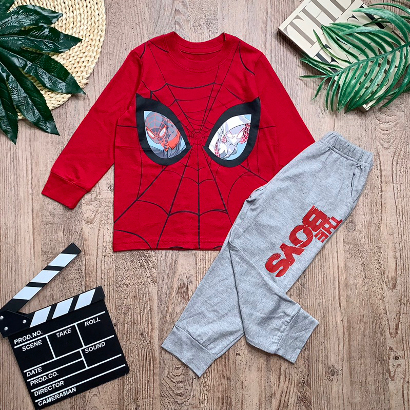 Bộ Thun Tay Dài Skite Boy