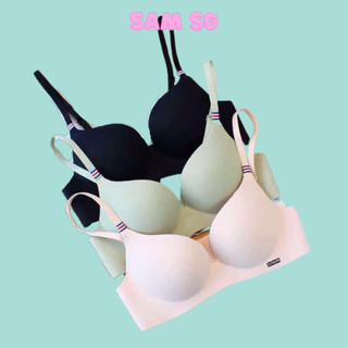 Áo ngực su không gọng đệm lót mút dày 3cm mềm êm nâng ngực hàng loại 1 đẹp Sam Clothing