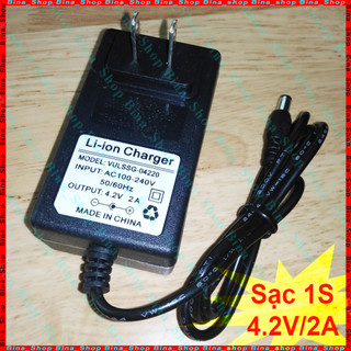 Sạc pin 1s 4.2v 1a/2a, dùng sạc pin 18650 3.7v 4.2v