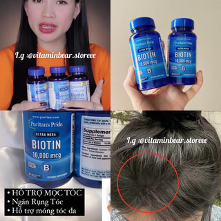 Viên uống mọc tóc Biotin 10000mcg