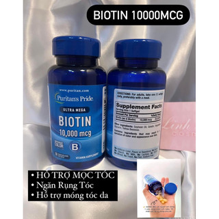 Viên uống mọc tóc Biotin 10000mcg