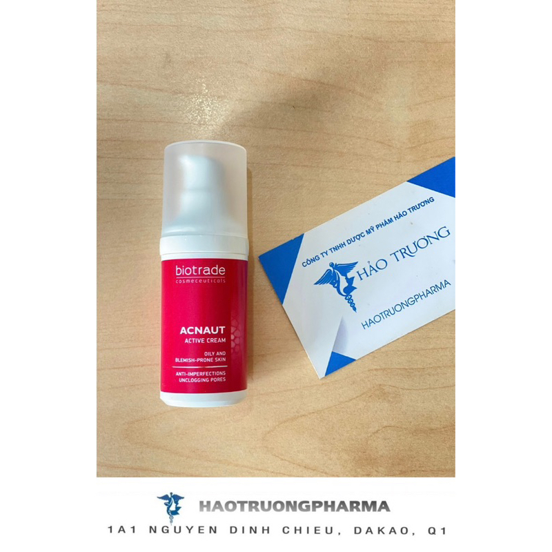 Biotrade Active cream - Kem mụn chấm mụn giảm mụn sưng viêm, mờ thâm 30gr