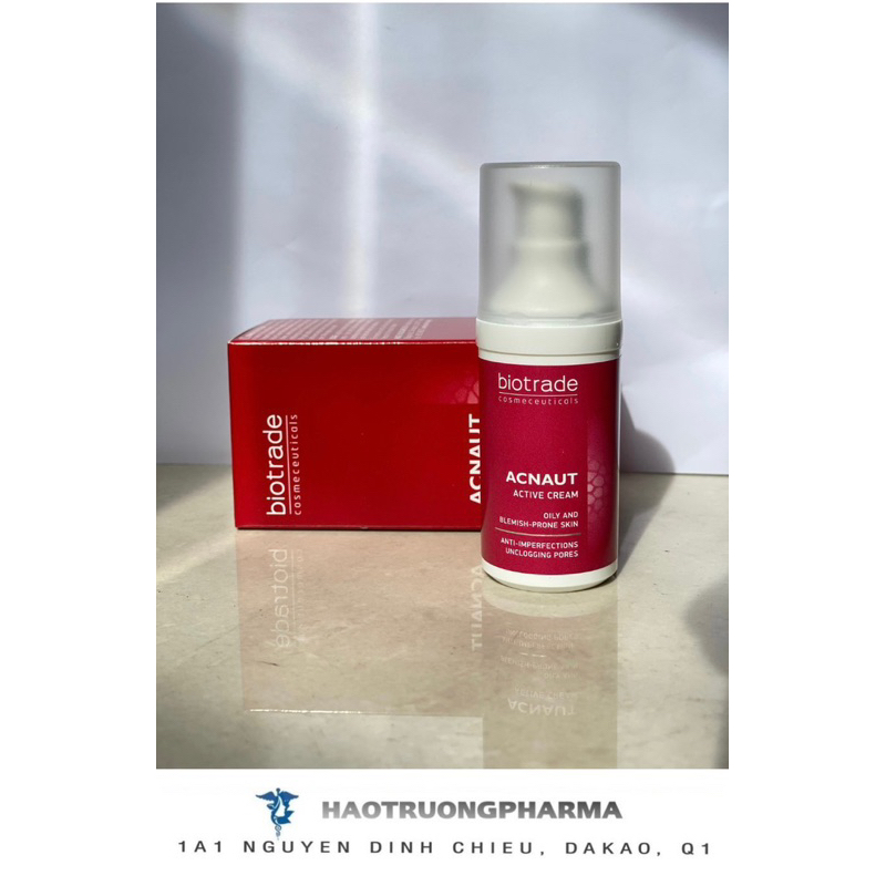 Biotrade Active cream - Kem mụn chấm mụn giảm mụn sưng viêm, mờ thâm 30gr