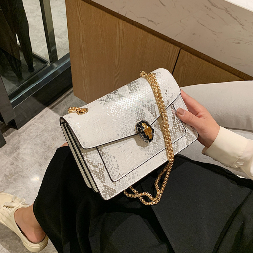 Túi xách nữ túi đeo chéo kẹp nách đeo vai đi chơi giá rẻ cao cấp thời thượng đẹp đầu rắn TX0036 Hana Bags