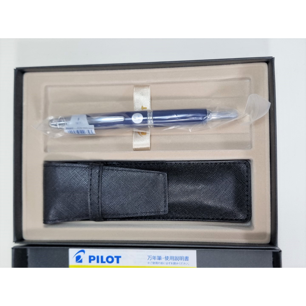 Bút Máy Pilot Capless Vanishing Point Special Alloy Nib - Dark Blue - Xanh Đậm