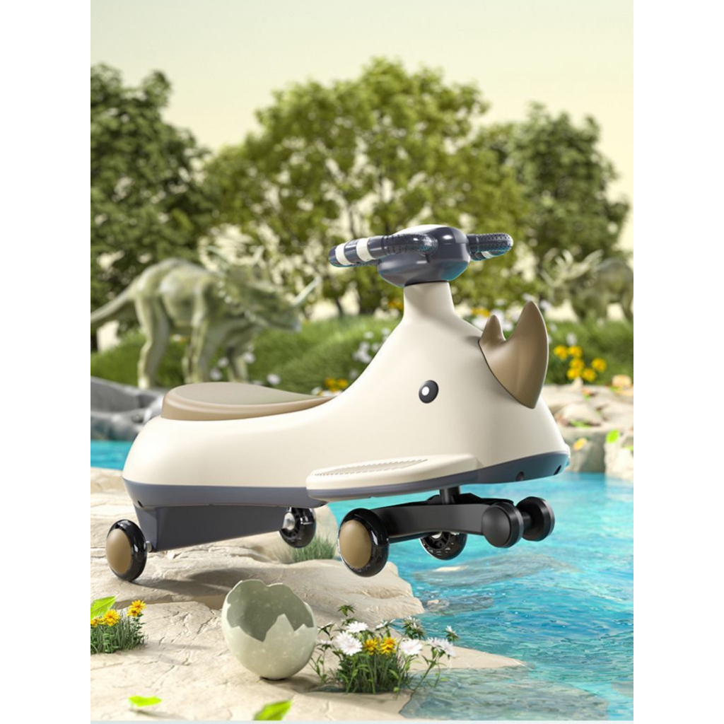 Xe lắc cho bé - Xe lắc kiêm xe chòi cho bé từ 1-5 tuổi - Tải trọng 80kg