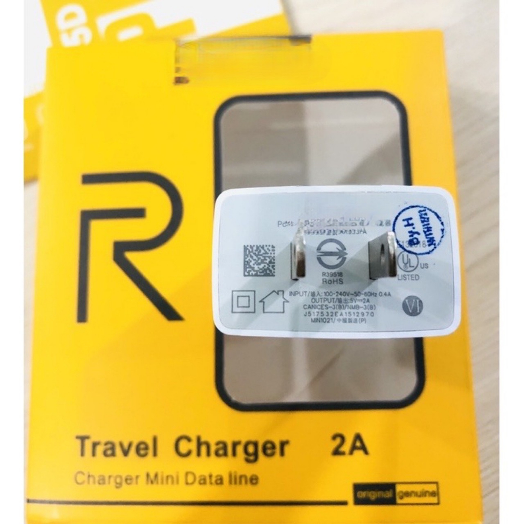 Bộ Sạc Nhanh 2A Original Real me USB Micro  dành cho các dòng Relme/Opp0 /Sam