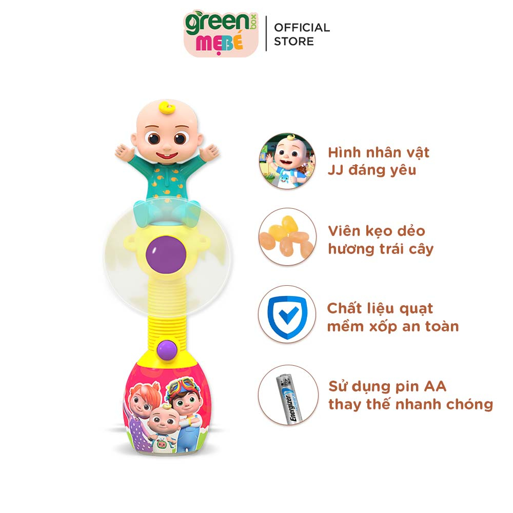 Kẹo Cây Quạt Đồ Chơi Cocomelon Relkon