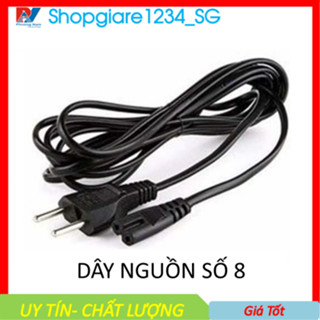 Dây Nguồn Số 8 Loại Xịn (Đầu thẳng/ cong)-  Dây ADAPTOR ZIN, - Hàng Zin, Siêu Chất Lượng