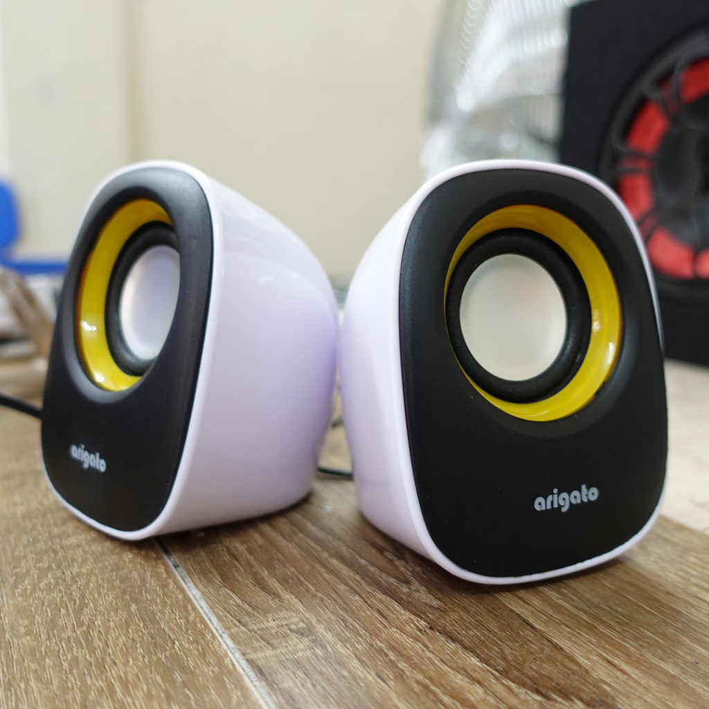 Loa Máy Tính Arigatoo 804 Chính Hãng- Âm Thanh Nổi , Cực Hay - Giao Màu Ngẫu Nhiên