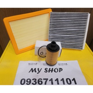 Combo lọc động cơ mg hs lọc điều hòa mg hs than hoạt tính lọc dầu mg hs 2.0