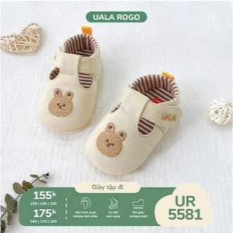 Giày tập đi Uala hoạ tiết mẫu mới cho bé trai, bé gái UR 5581 5596 5598