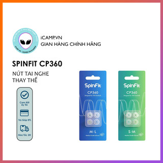 Nút tai nghe thay thế spinfit cp360 pack 2 size