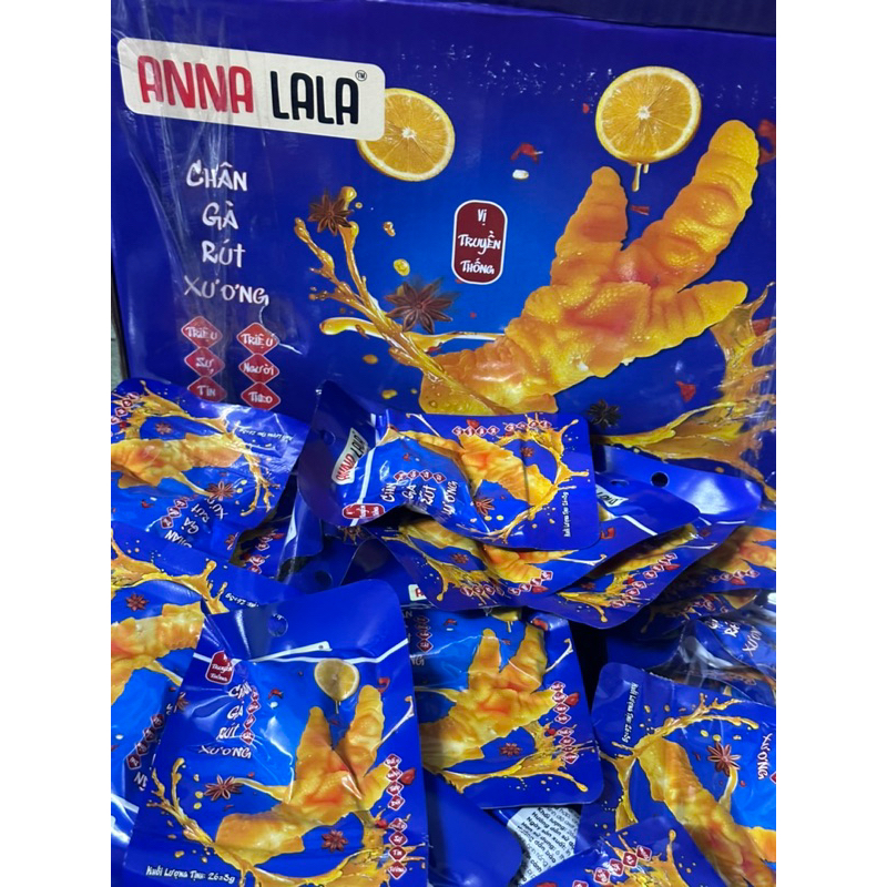 Combo 30 cái chân gà rút xương anna lala tặng 3 cái cung đình