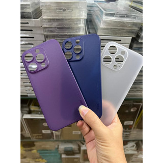 Ốp lưng iphone 14 pro hiệu memumi mỏng dạng nhám mờ siêu mỏng 0.3mm