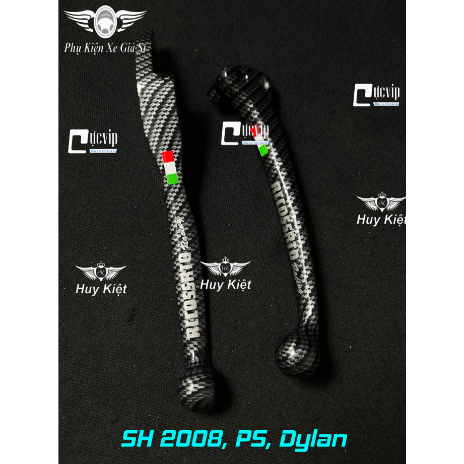 Cặp Tay Thắng Carbon Mod Chữ Rccossrto Gắn Vario,Click,AB,Vision,SH,Ex,Win,Raider Fi,Satria,PS,Dylan 6238