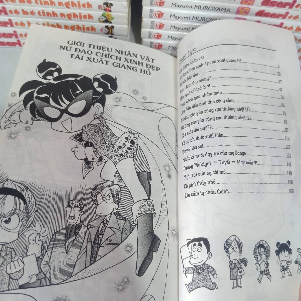 Truyện tranh Asari - Cô Bé Tinh Nghịch