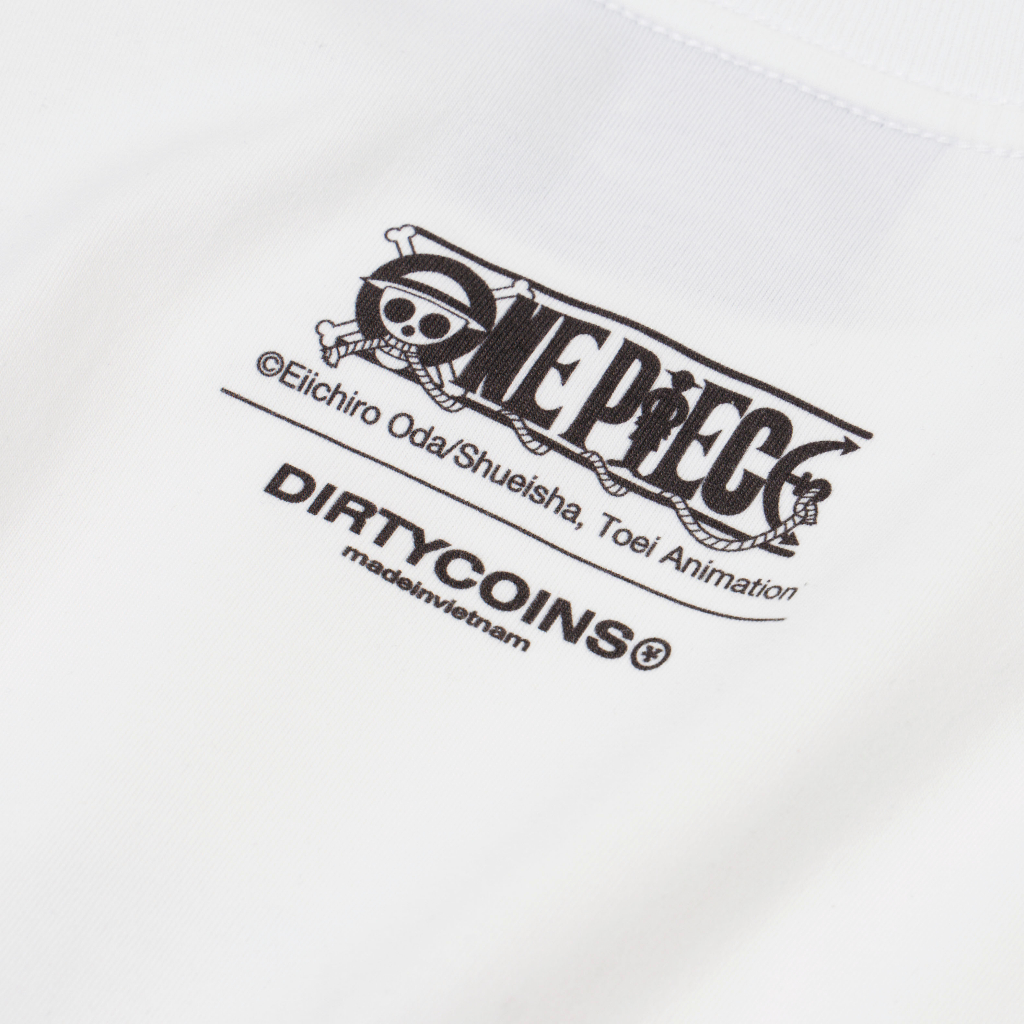 Áo Thun DirtyCoins x OnePiece Chopper T-shirt - White