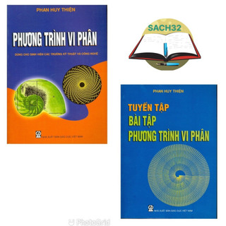 Sách- Combo Phương Trình Vi Phân + Tuyển Tập Phương Trình Vi Phân