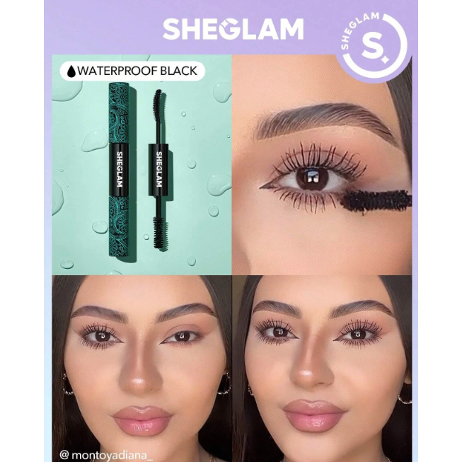 Mascara chống nước làm dài mi Sheglam, mascara làm dài mi và tơi mi