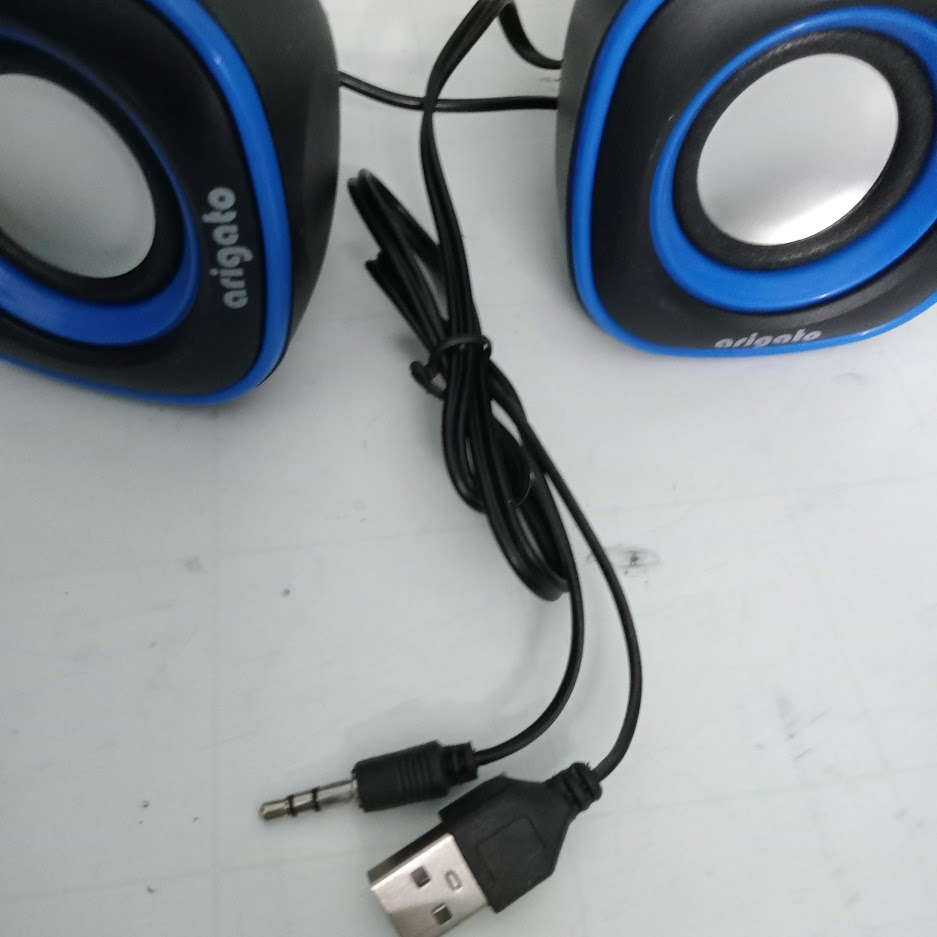 Loa Máy Tính, Loa Mini 2.0 Arigatoo 805 Hàng Chính Hãng, Thiết Kế Mới - Bảo Hành 6 Tháng