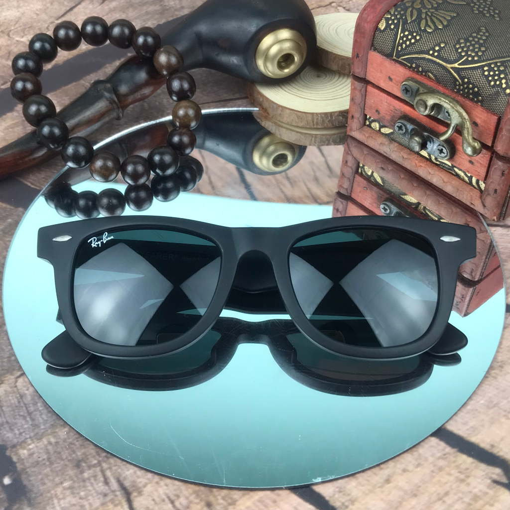 KÍNH WAYFARER NHÁM - MADE IN ITALYY- ZIN NGUYÊN BẢN- 98% NAM NỮ THỜI TRANG KHÔNG KÉN MẶT